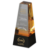 Engraved Radiance crystal award.