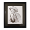 Framed poster of Roy Rogers.