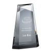 Sample engraving of Ascend Crystal award.